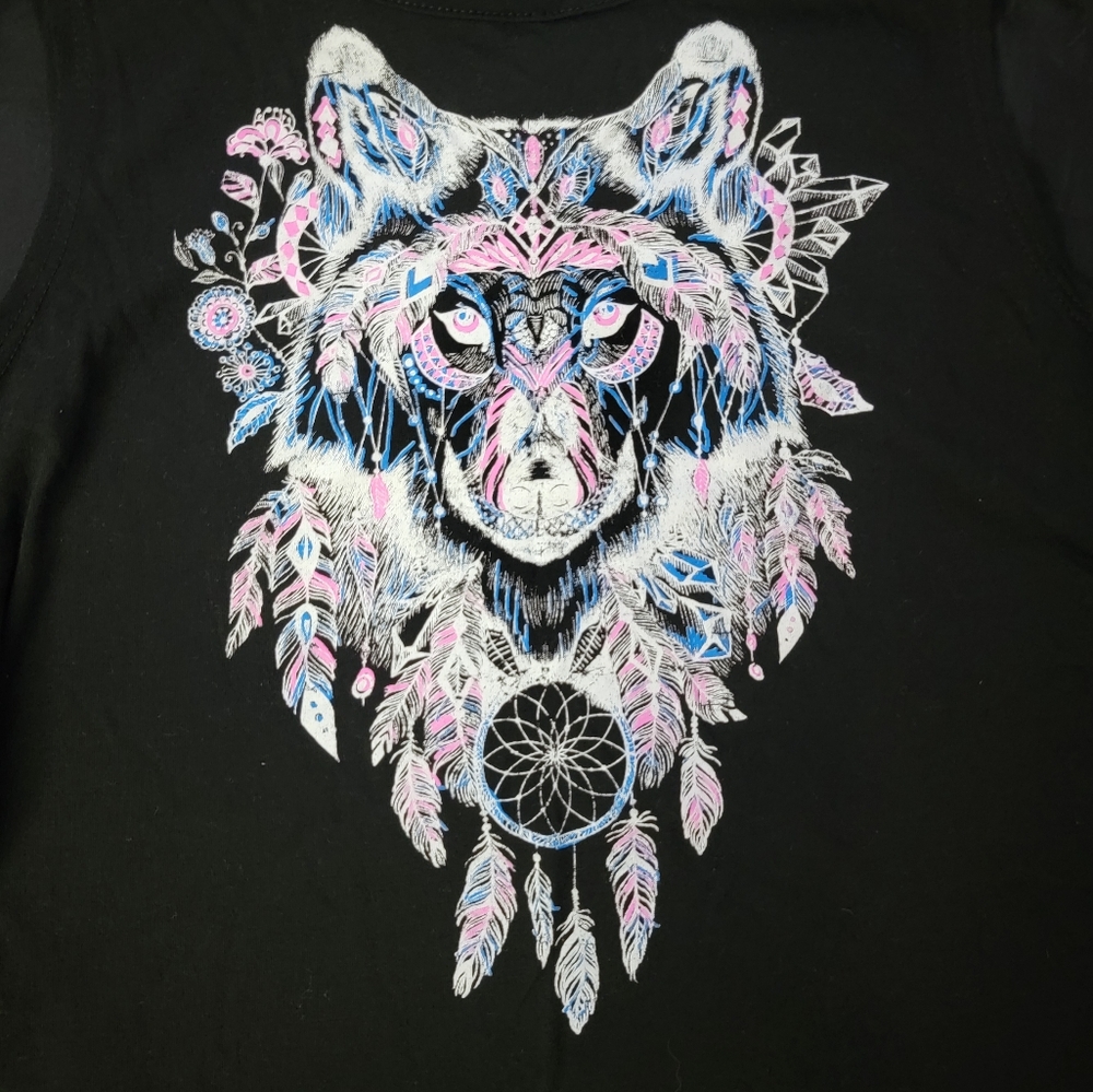 Wolf tank top